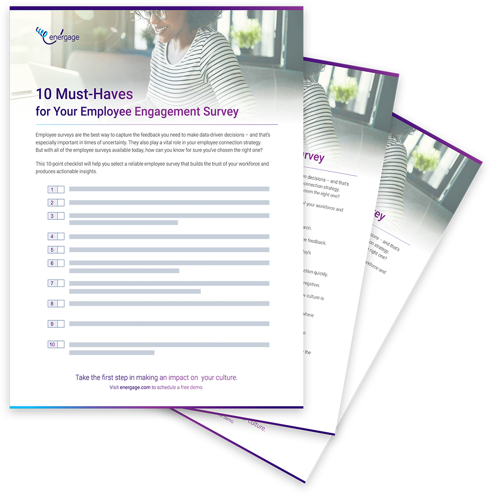 Choosing an Employee Engagement Survey Guaranteed to Affect Posi