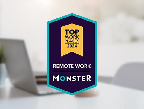 Monster Remote Work and Top Workplaces Remote Work Award 2024