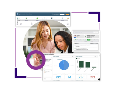 Energage Compensation collage