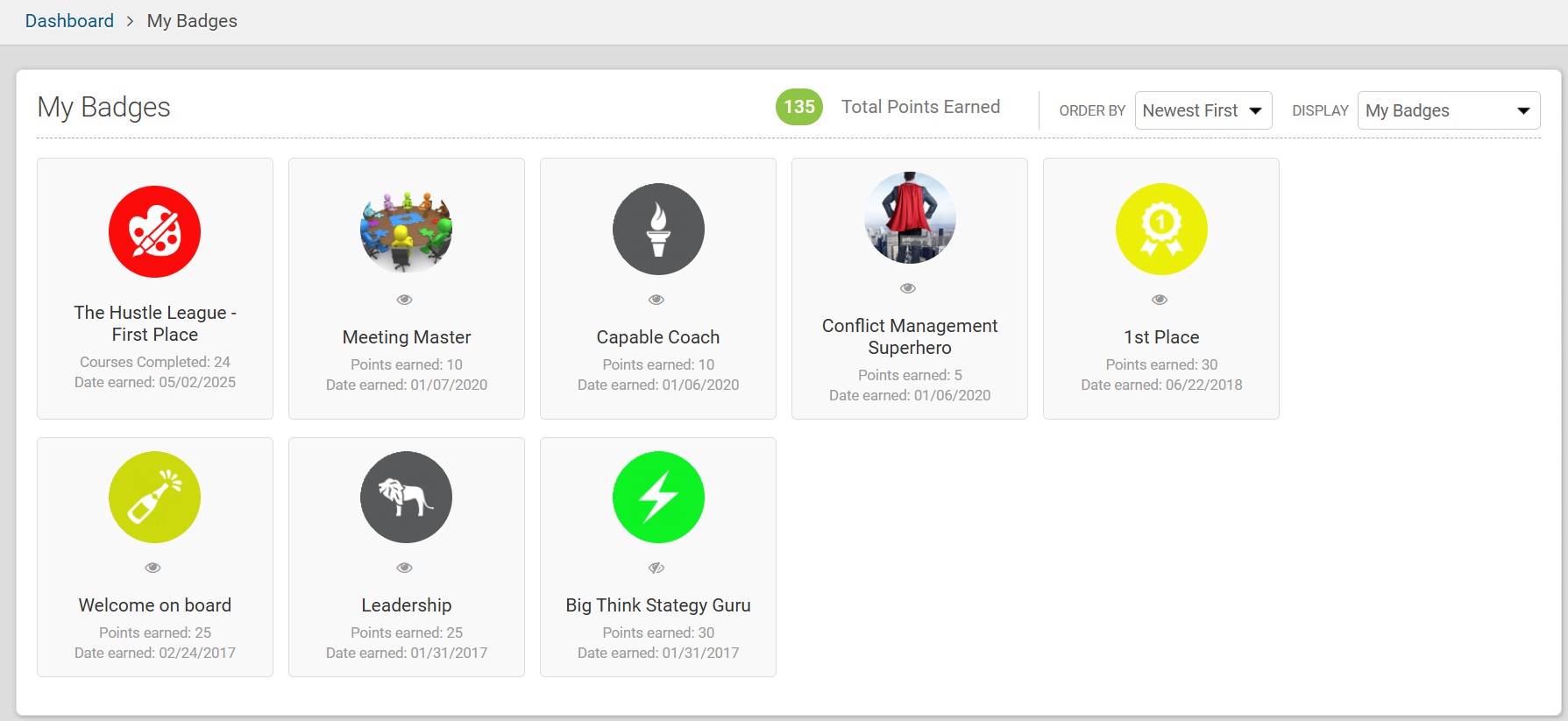 Learning gamification